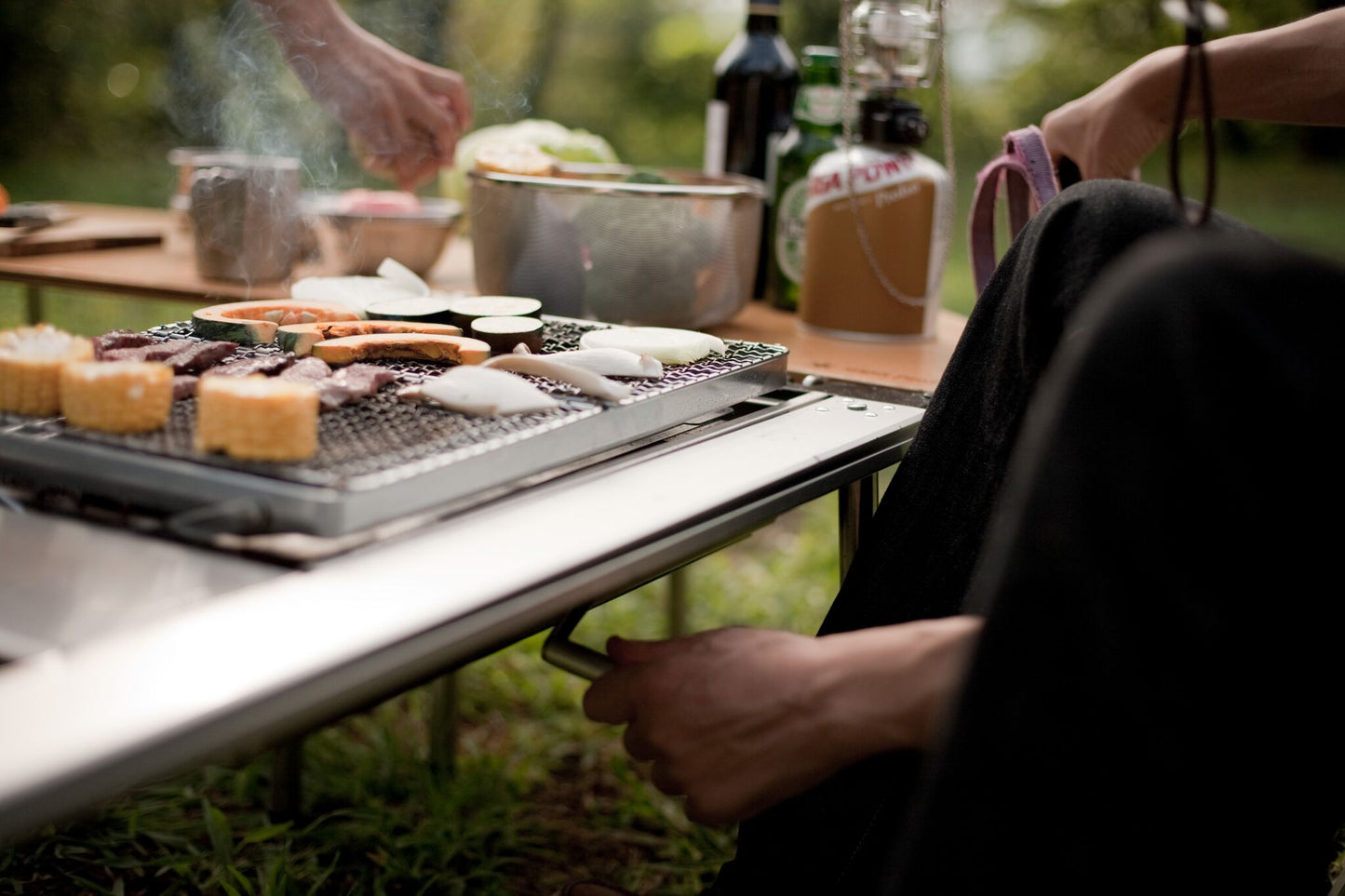 Snow Peak Iron Grill Table Frame Only (CK-149)
