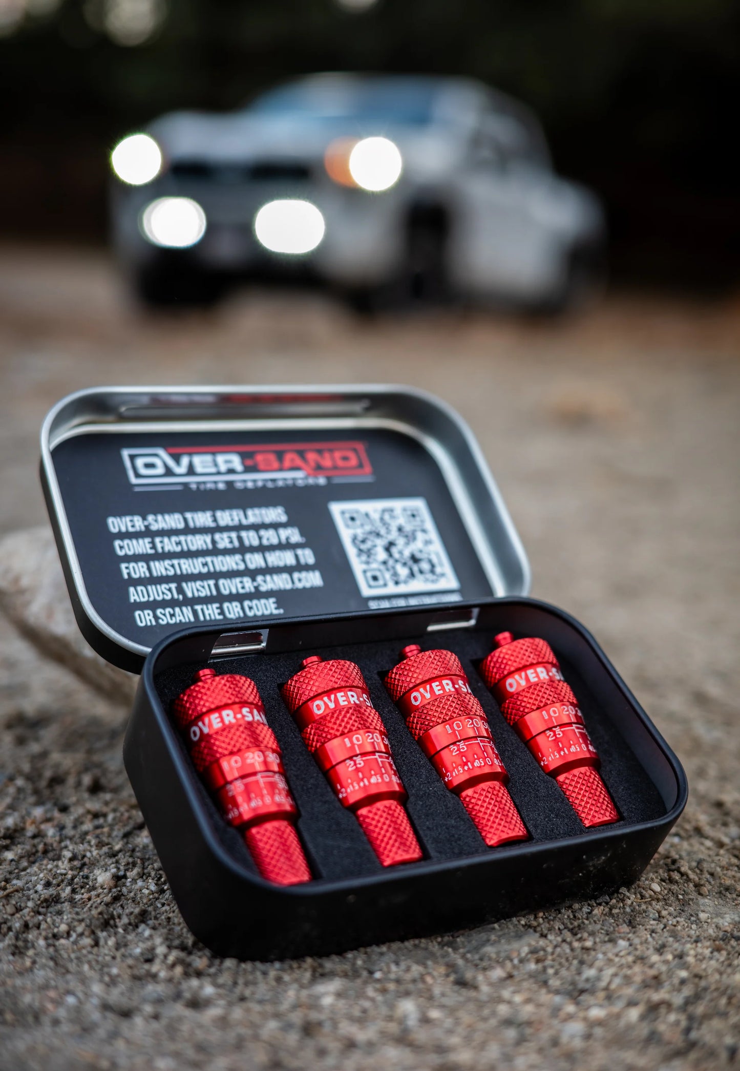 Over-Sand Fully Adjustable Automatic Tire Deflators