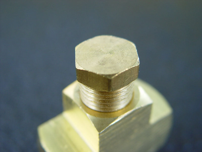 Coilhose Pneumatics Solid Brass Hex Head Plug (A950D)