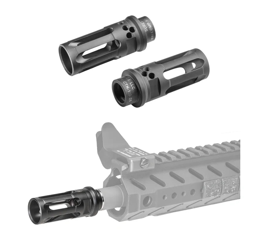 SureFire WARCOMP Closed-Tine Flash Hider (WARCOMP-556-CTN-1/2-28)