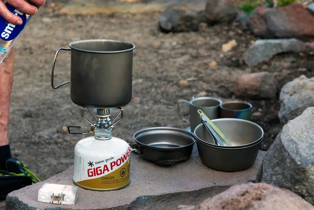 Snow Peak Trek 900 Titanium Component Cooker (SCS-008T)