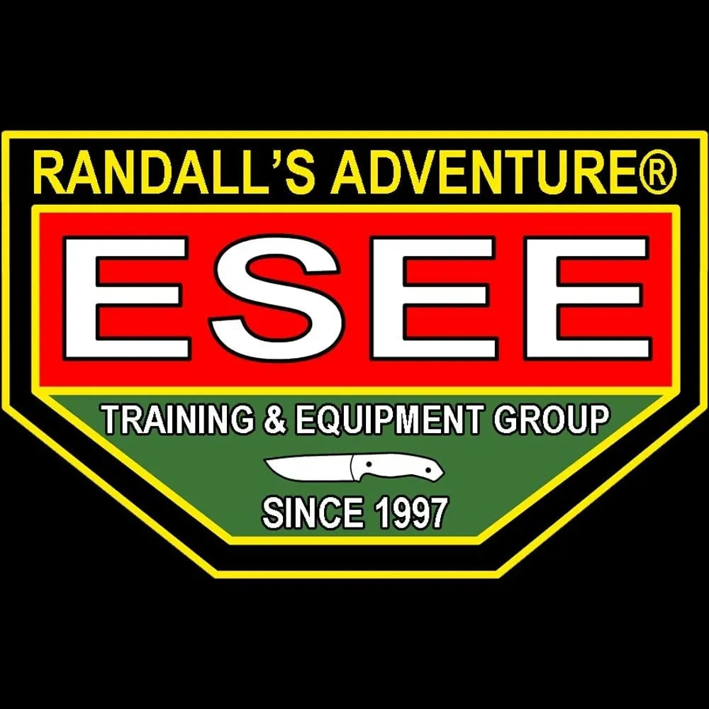 ESEE Knives ESEE-5 with Black Blade, Kydex Sheath, G10 Gray/Black 3D Handles (5PB-002)