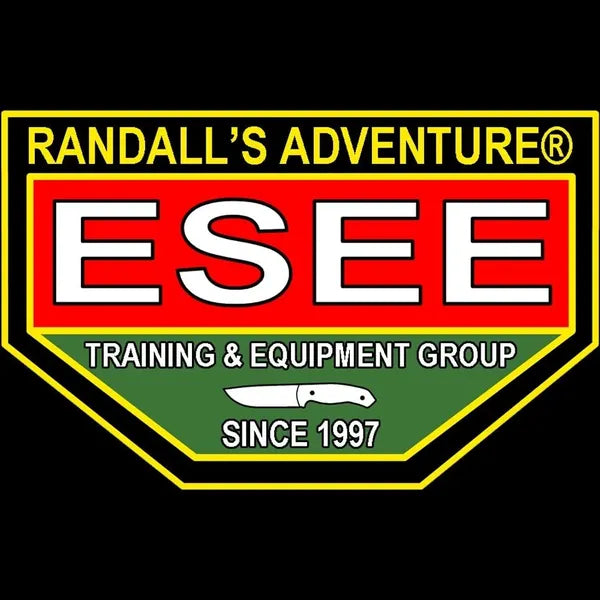 ESEE Knives Junglas with Black Blade, Kydex Sheath, Canvas Micarta Handles (JUNGLAS-E)