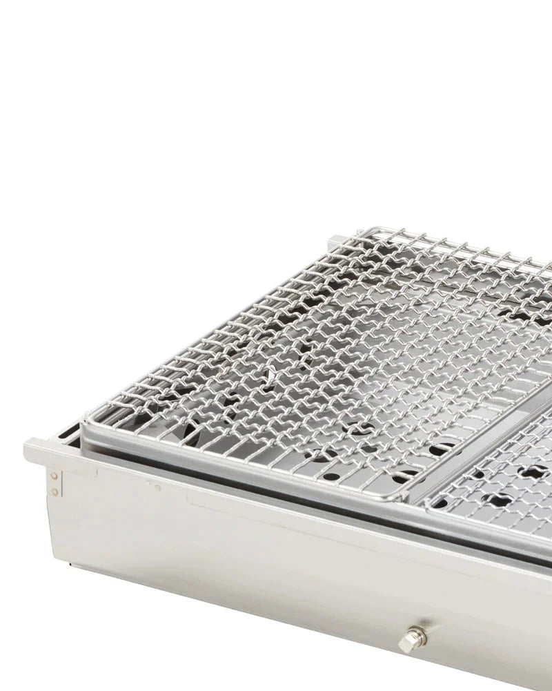 Snow Peak Grill Stainless Half Pro (S-029HA)