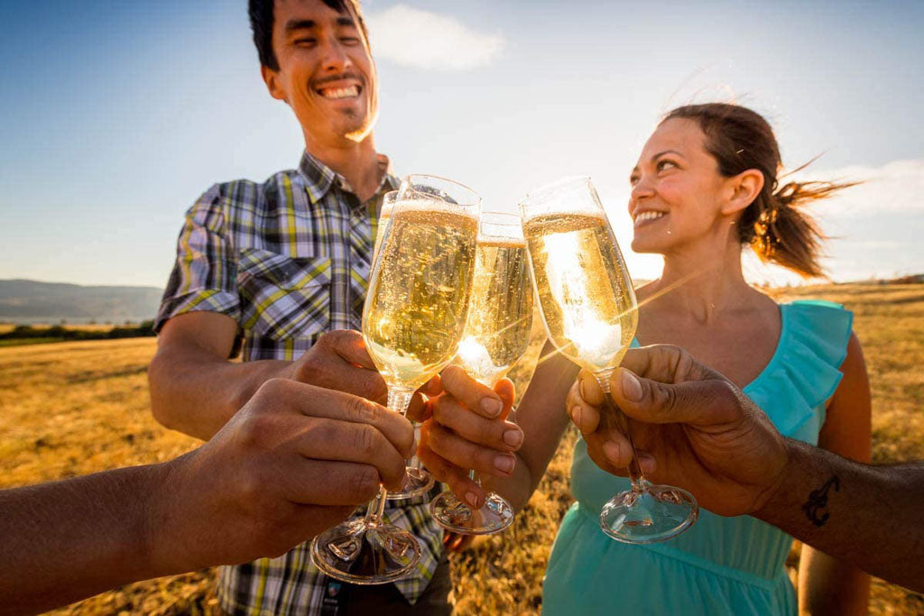 GSI Outdoors Nesting Champagne Flute Set (79332)