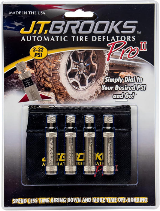 J.T. Brooks Automatic Tire Deflators PRO II (ATDPII-4)