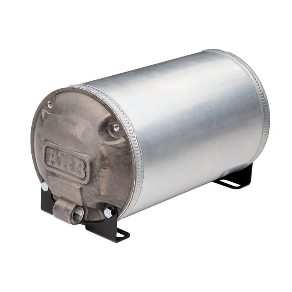 ARB 4-Liter Aluminum Air Tank (171507) Expedition Exchange Welded Aluminum Mounting Brackets