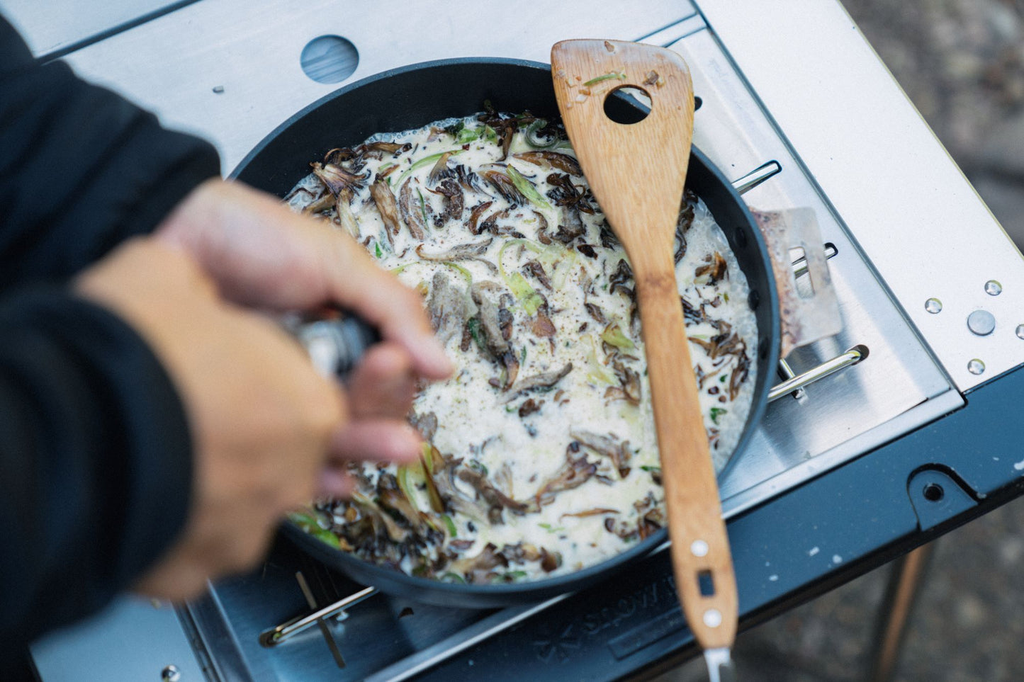 Snow Peak Bamboo Spatula (CS-215)