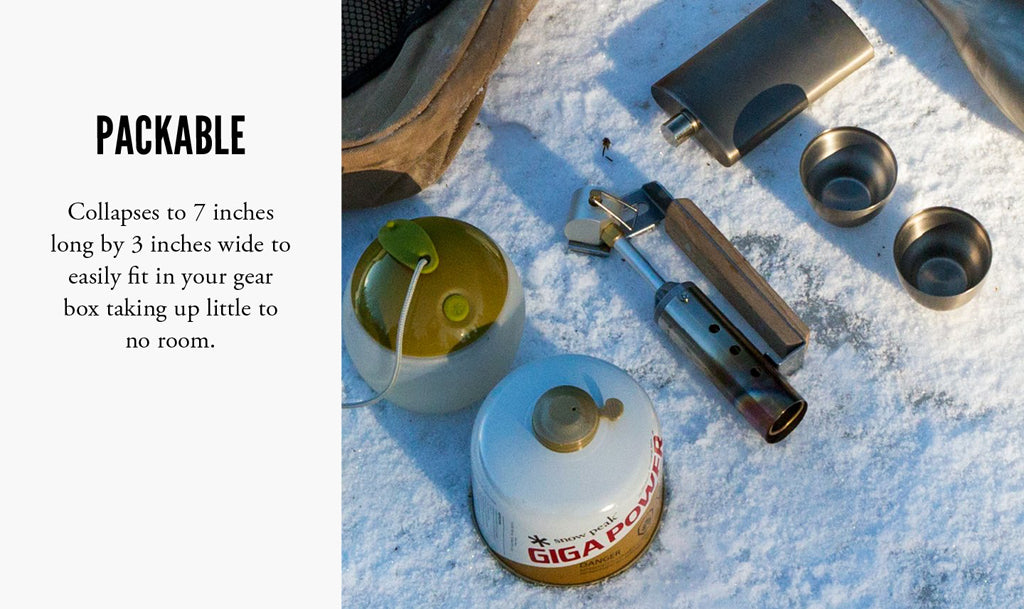 Snow Peak Folding Torch (GT-120)