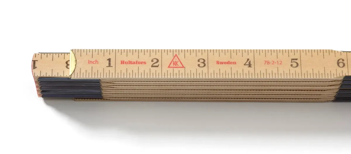 Hultafors Inch Wooden Folding Ruler 78-2-12 (101404U)