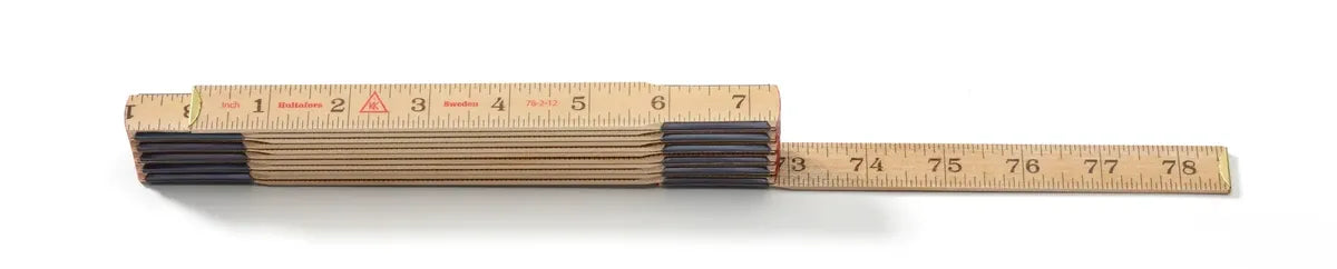Hultafors Inch Wooden Folding Ruler 78-2-12 (101404U)