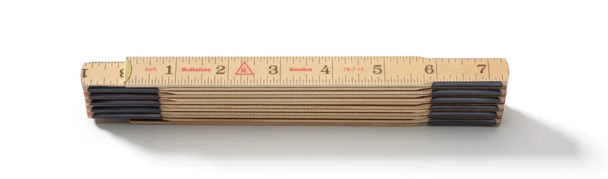 Hultafors Inch Wooden Folding Ruler 78-2-12 (101404U)