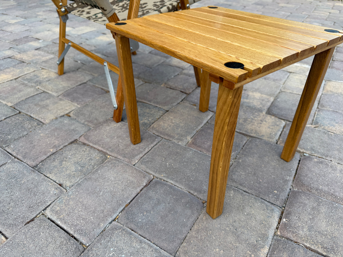 Kermit Chair Co. Kermit Table (KERMITTABLE) Tennesee White Oak Double Dipped in Polyurethane