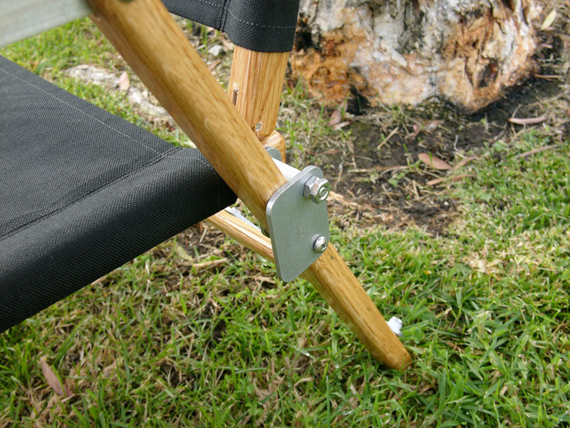 Kermit Chair Co. Black Touring Chair (KCC102) Wood Frame Expedition Exchange