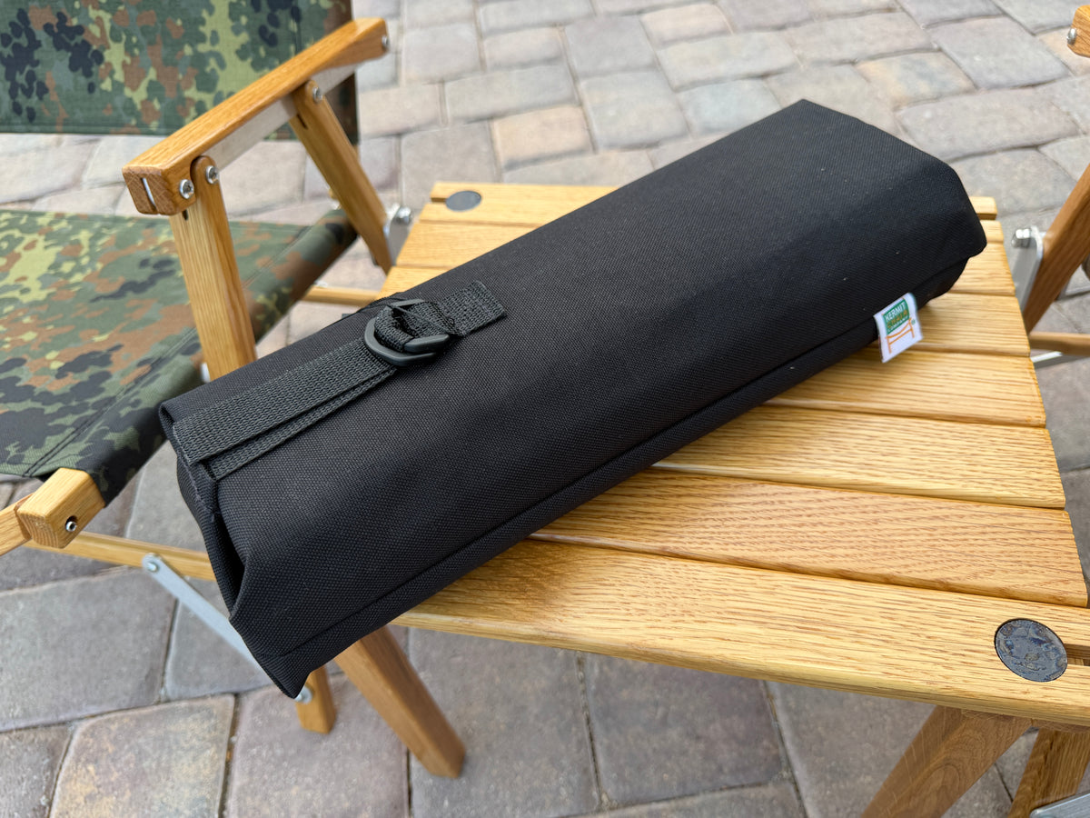 Kermit Chair Co. Kermit Table (KERMITTABLE) 1000D Black Cordura Carry Bag Flecktarn Kermit Chair