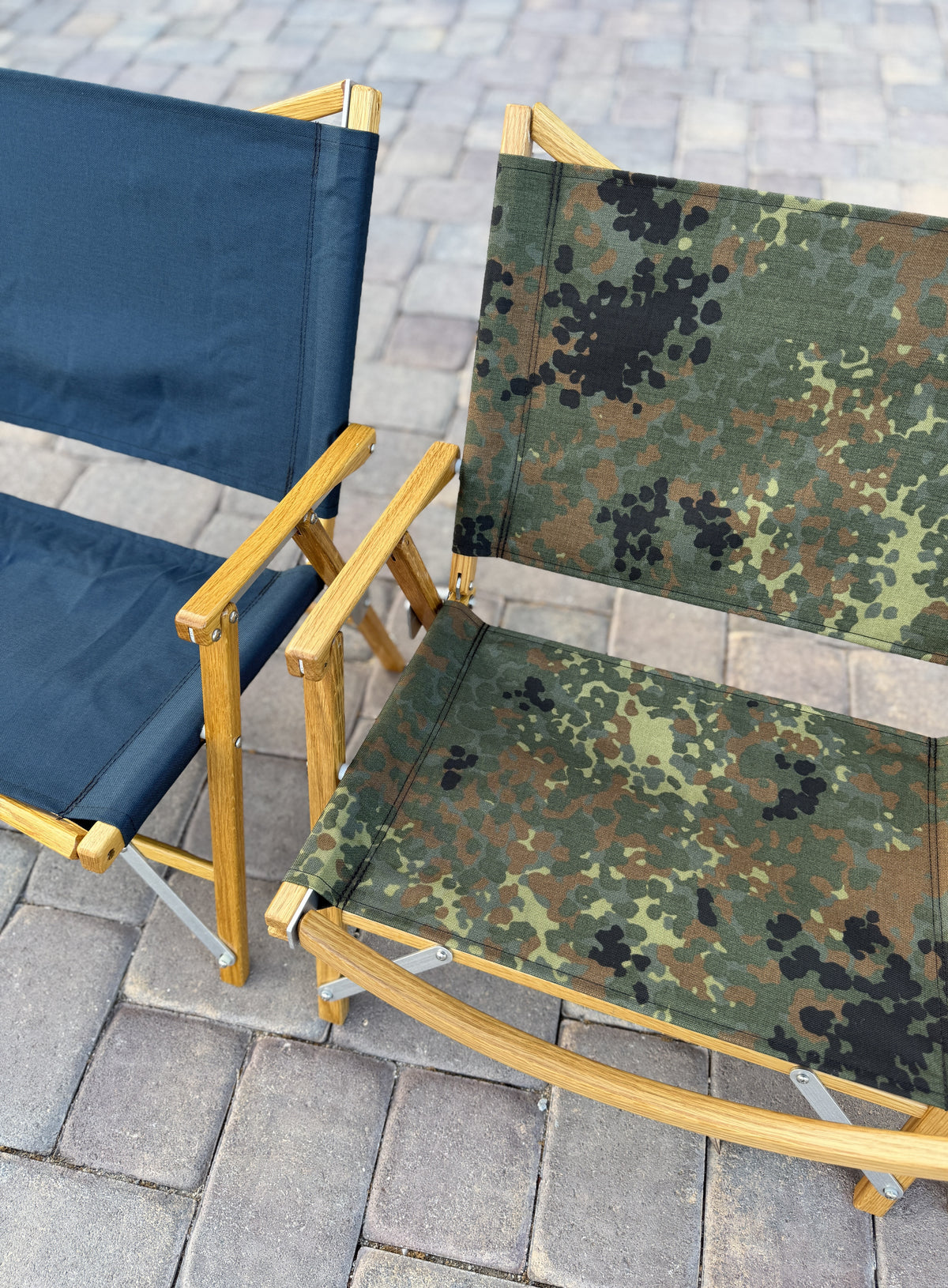 Kermit Chair Co. Navy Touring Chair (KCC103) Flecktarn Genuine Kermit Chairs Sold by Authorized Dealer Expedition Exchange