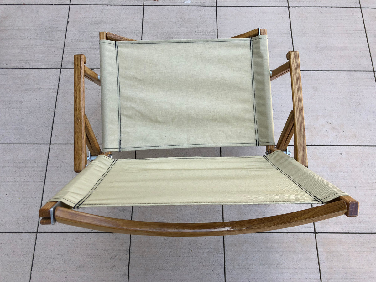 Kermit Chair Co. Tan Touring Chair (KCC106) Top View