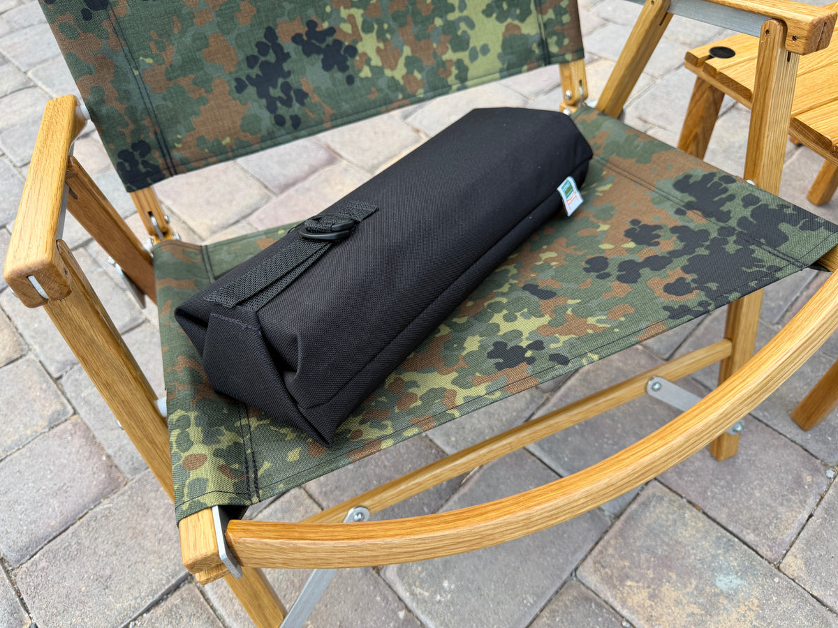 Kermit Chair Co. Tropentarn Touring Chair (KCC-FLECKTARN) Small Kermit Table Bag Black Cordura 1000D