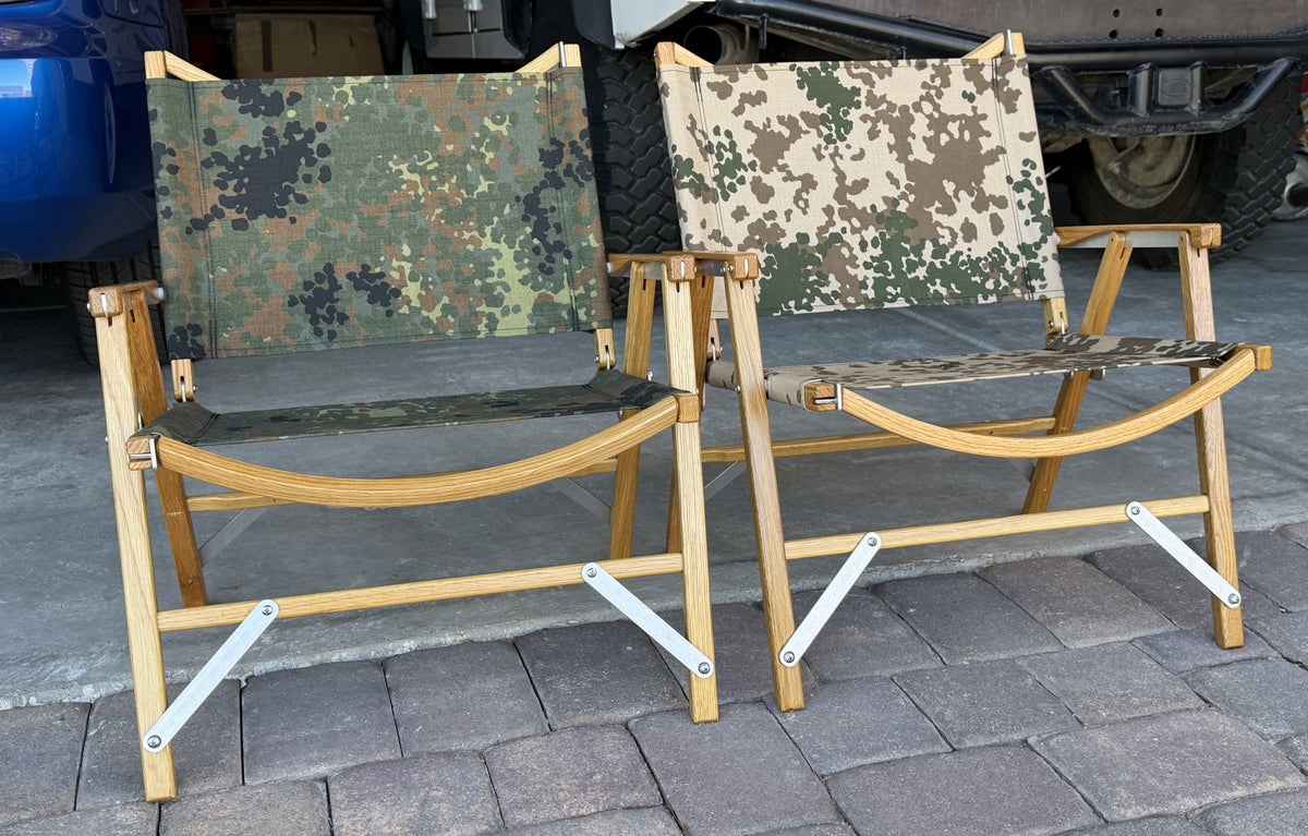 Kermit Chair Co. Tropentarn Touring Chair (KCC-TROPENTARN) Flecktarn