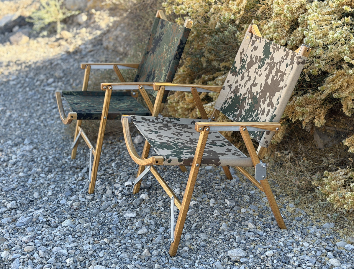Kermit Chair Co. Tropentarn Touring Chair (KCC-TROPENTARN) Flecktarn Camouflage