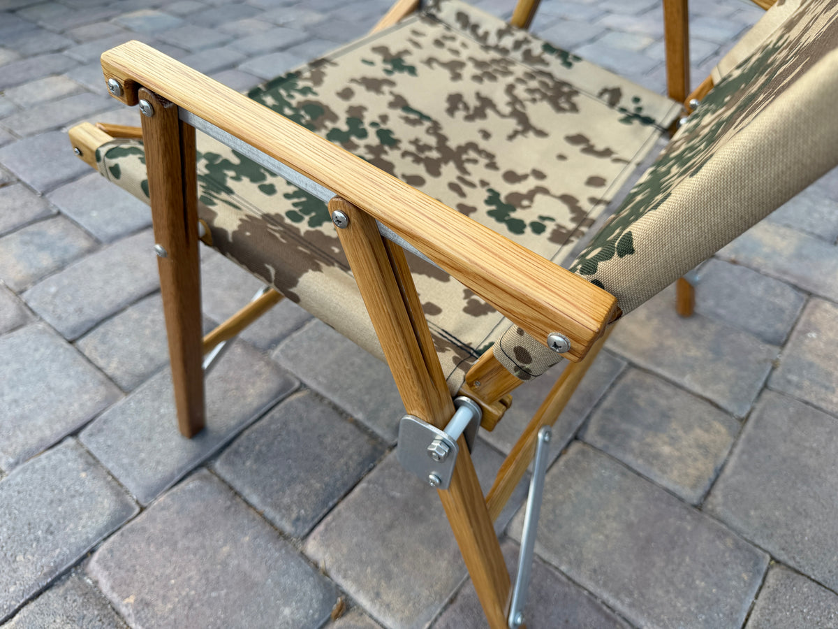 Kermit Chair Co. Tropentarn Touring Chair (KCC-TROPENTARN) Tennessee White Oak Frame