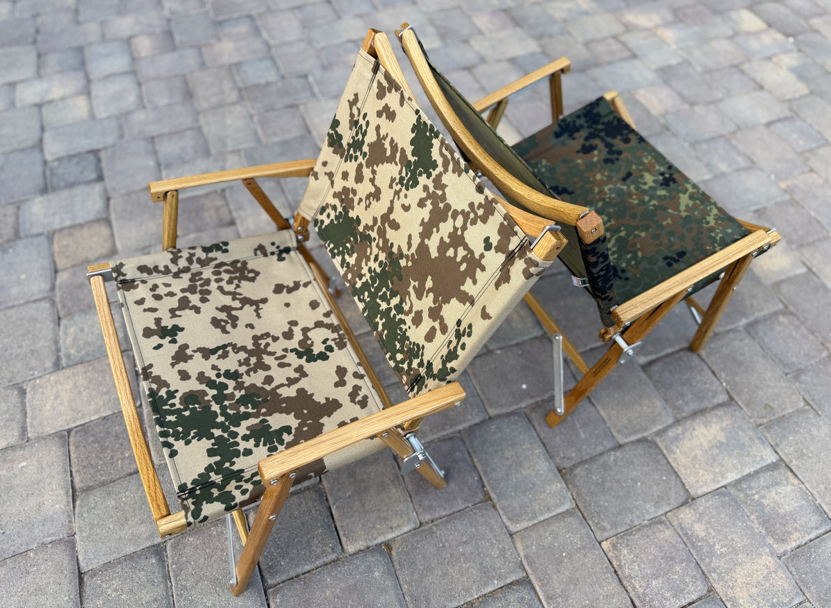 Kermit Chair Co. Tropentarn Touring Chair (KCC-TROPENTARN) Flecktarn
