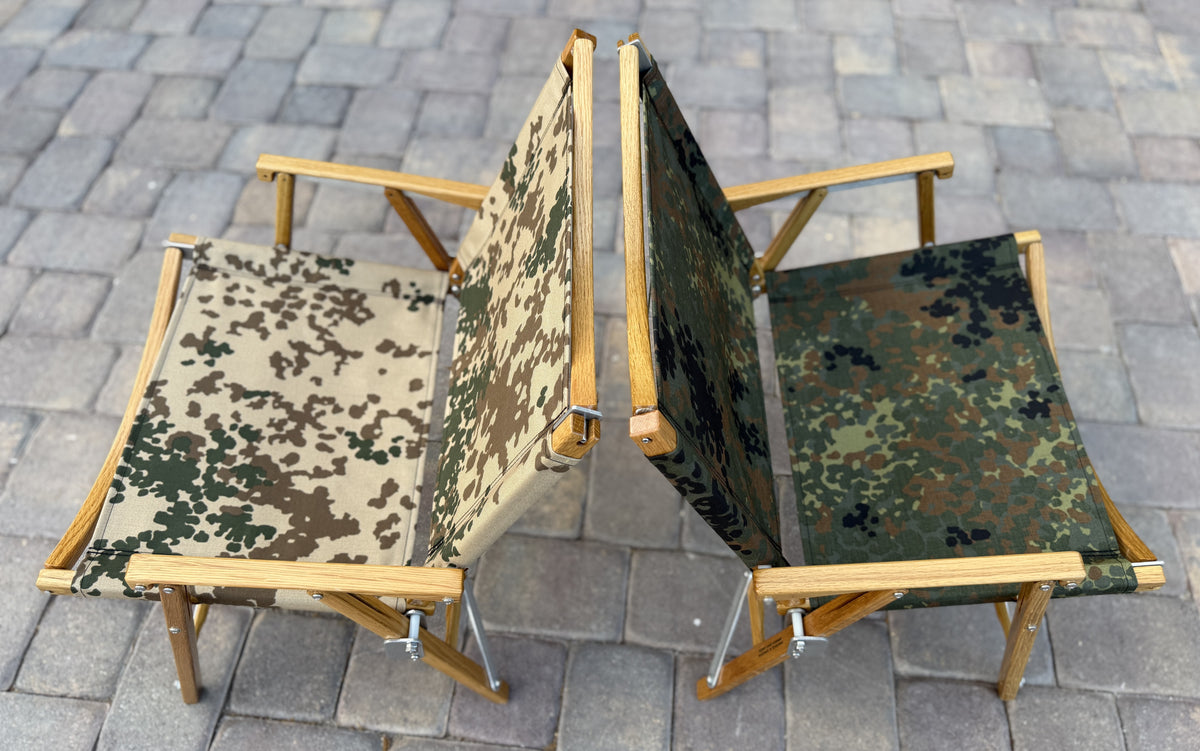 Kermit Chair Co. Tropentarn Touring Chair (KCC-TROPENTARN) Flecktarn 
