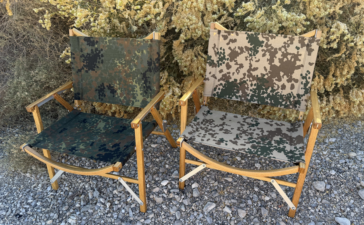 Kermit Chair Co. Tropentarn Touring Chair (KCC-TROPENTARN) Flecktarn