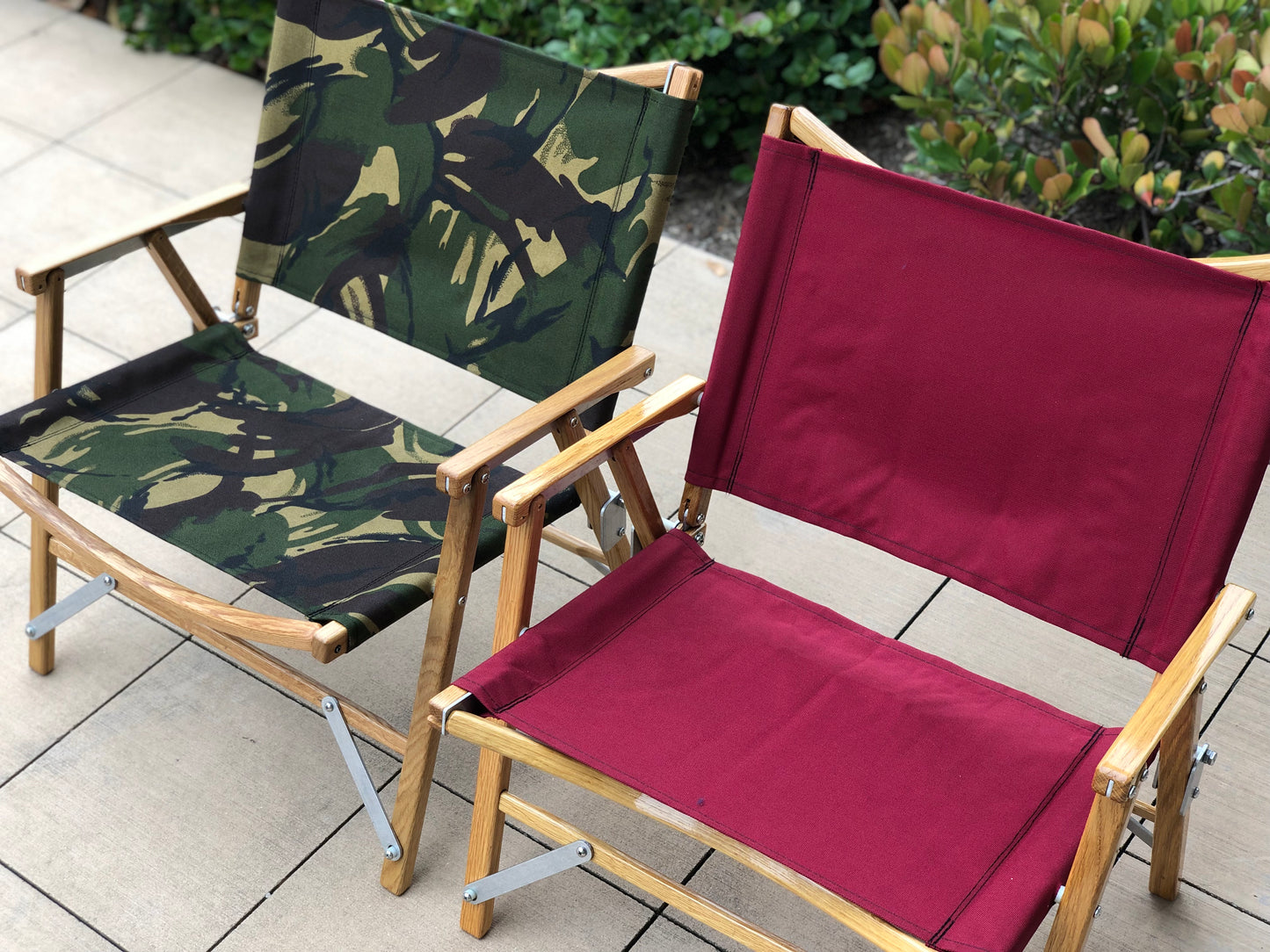 Kermit Chair Co. Woodland DPM Touring Chair (KCC-DPM) Burgundy Red