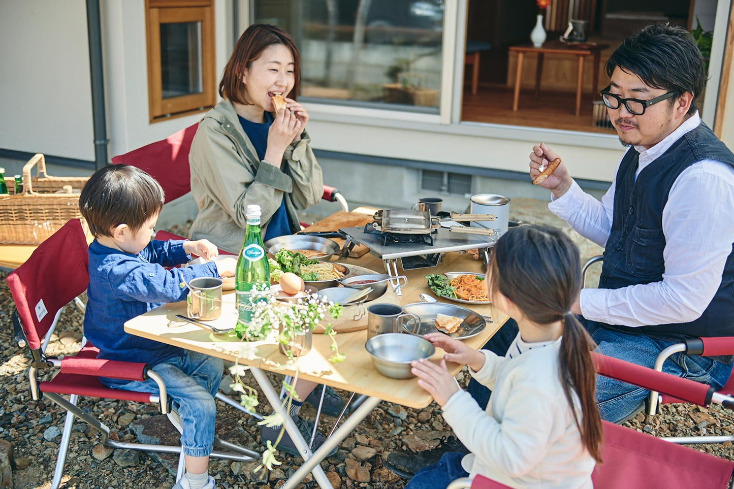 Snow Peak Tableware Set L Family (TW-021FK)