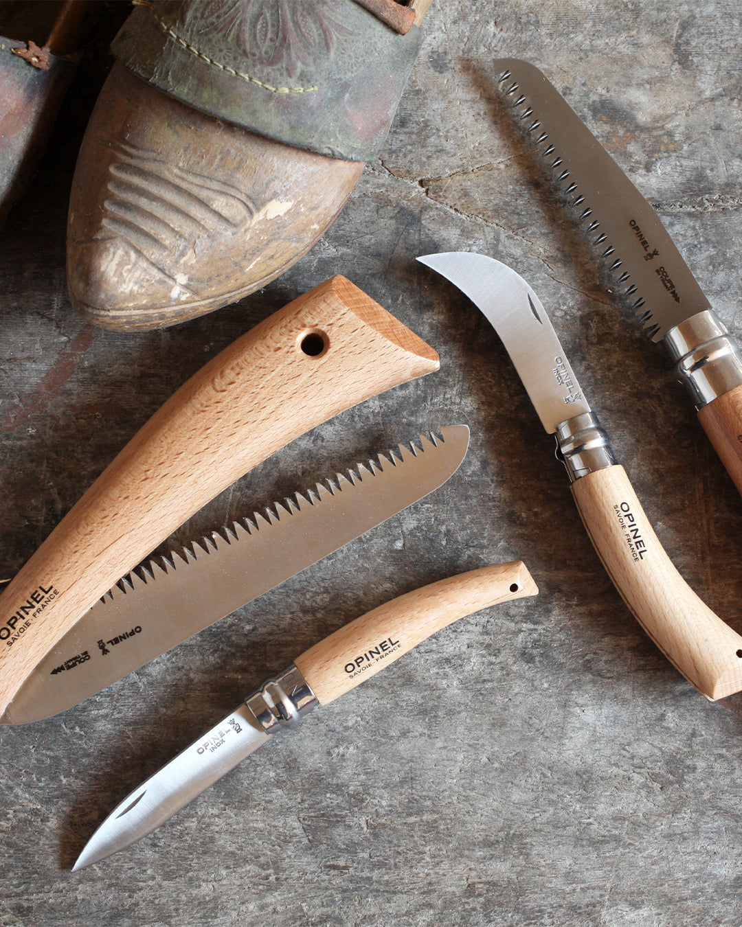 Opinel No.18 Folding Saw No.12 Folding Saw No.10 Pruning Knife No.08 Garden Knife Opinel Authorized Dealer Expedition Exchange