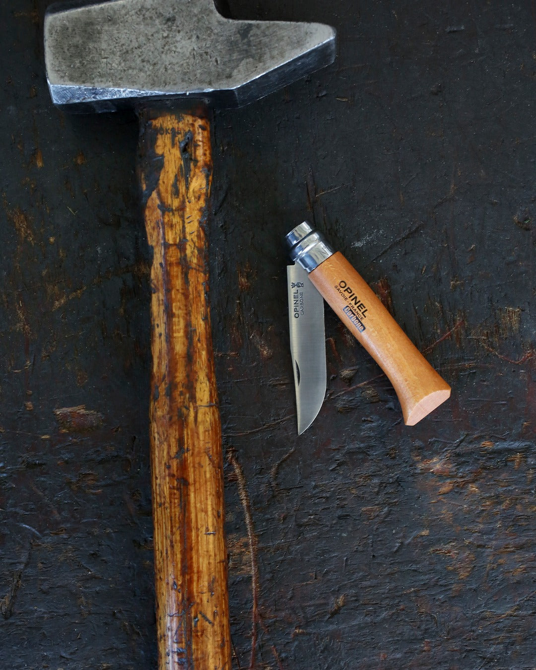 Opinel No.08 Carbone Steel Folding Knife (000402)