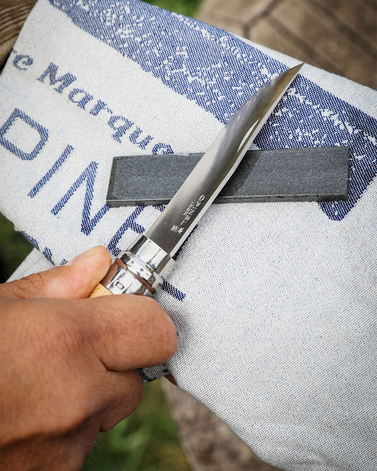 Opinel Small Natural Sharpening Whetstone From Lombardia (002567)