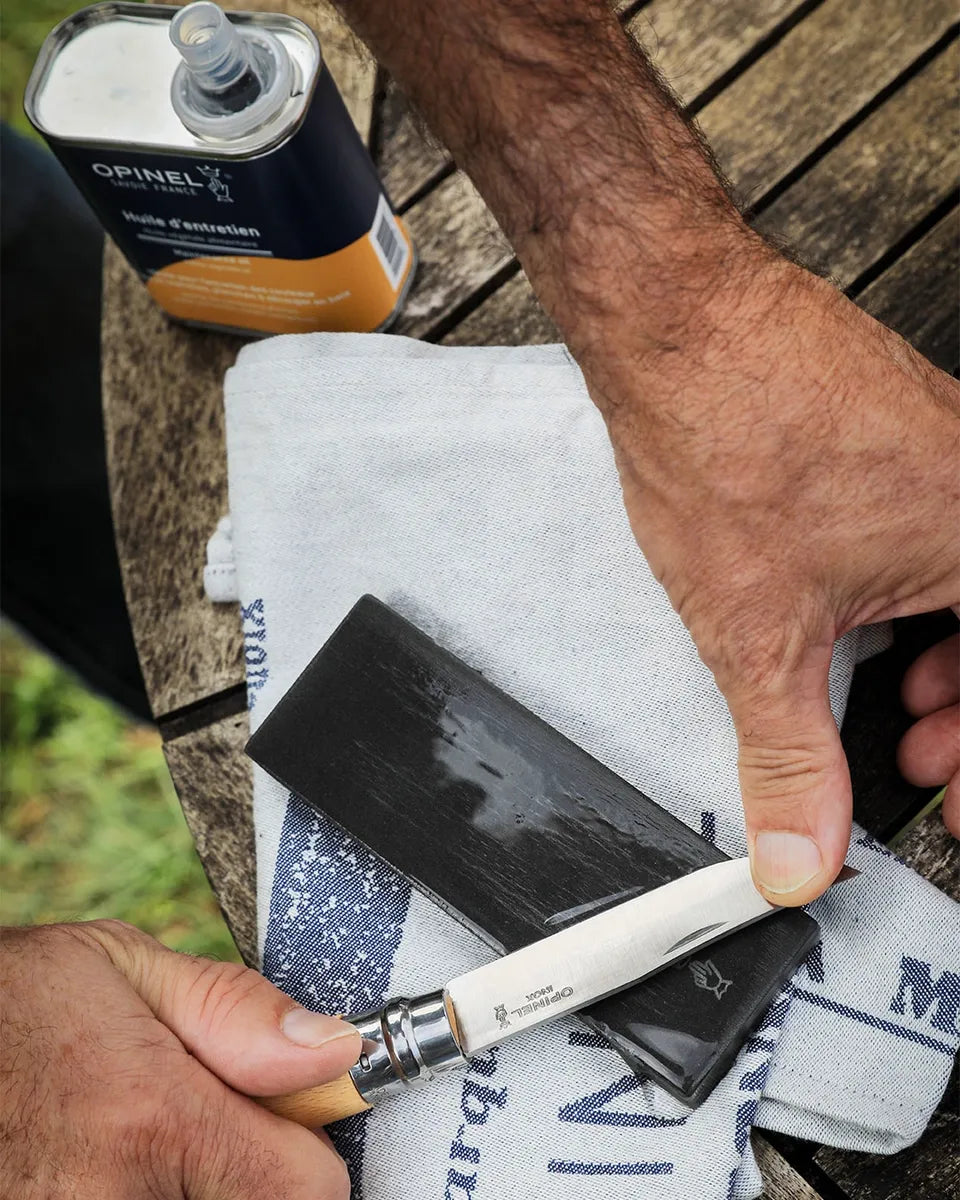 Opinel Maintenance Oil (002505) Expedition Exchange Sharpening Stone Lombaria