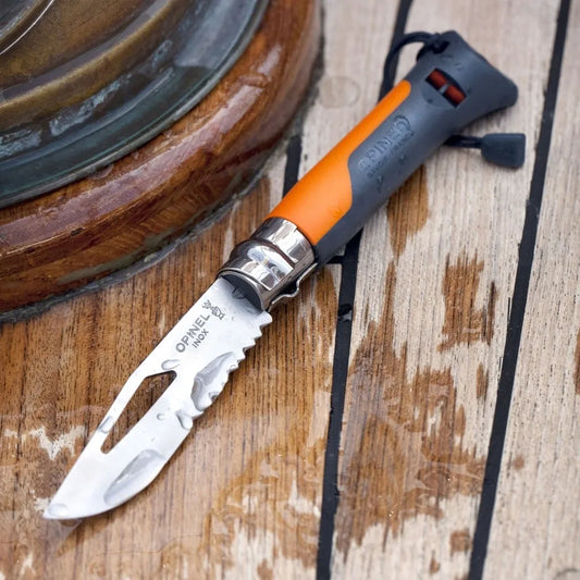Opinel No.08 Outdoor Orange Folding Knife (002141) Expedition Exchange