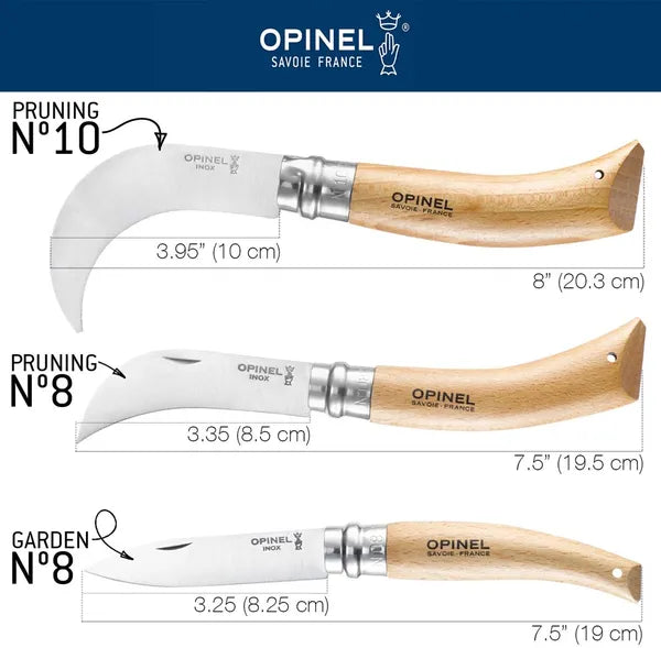 Opinel No.10 Billhook Pruning Folding Knife (113110) Expedition Exchange