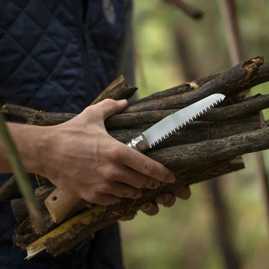 Opinel No.12 Folding Saw Knife (165126) Expedition Exchange Woodpile