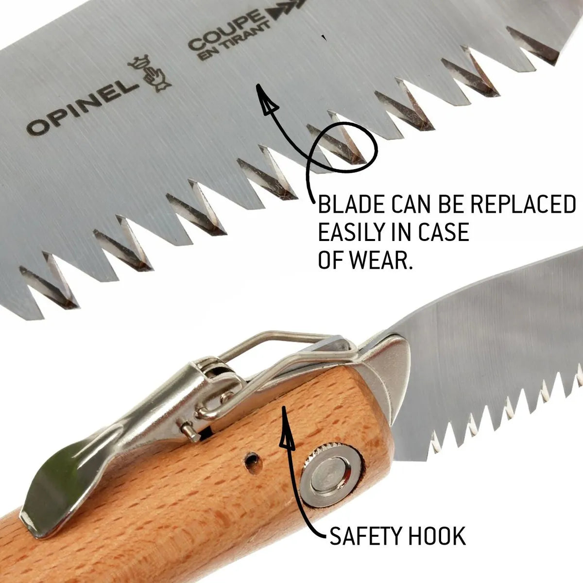 Opinel No.18 Folding Saw (001198) Expedition Exchange