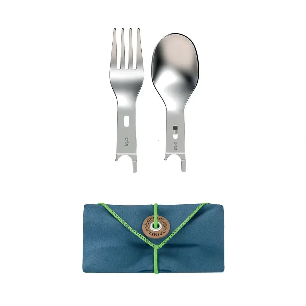Opinel Picnic+ Cutlery Insert Set (002501) Fork Spoon Microfiber Expedition Exchange