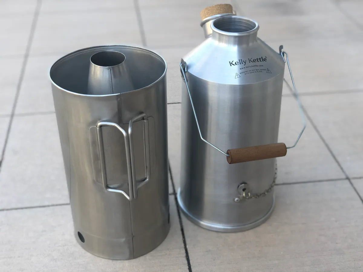 Eco Billy Compared to Kelly Kettle Base Camp at Expedition Exchange