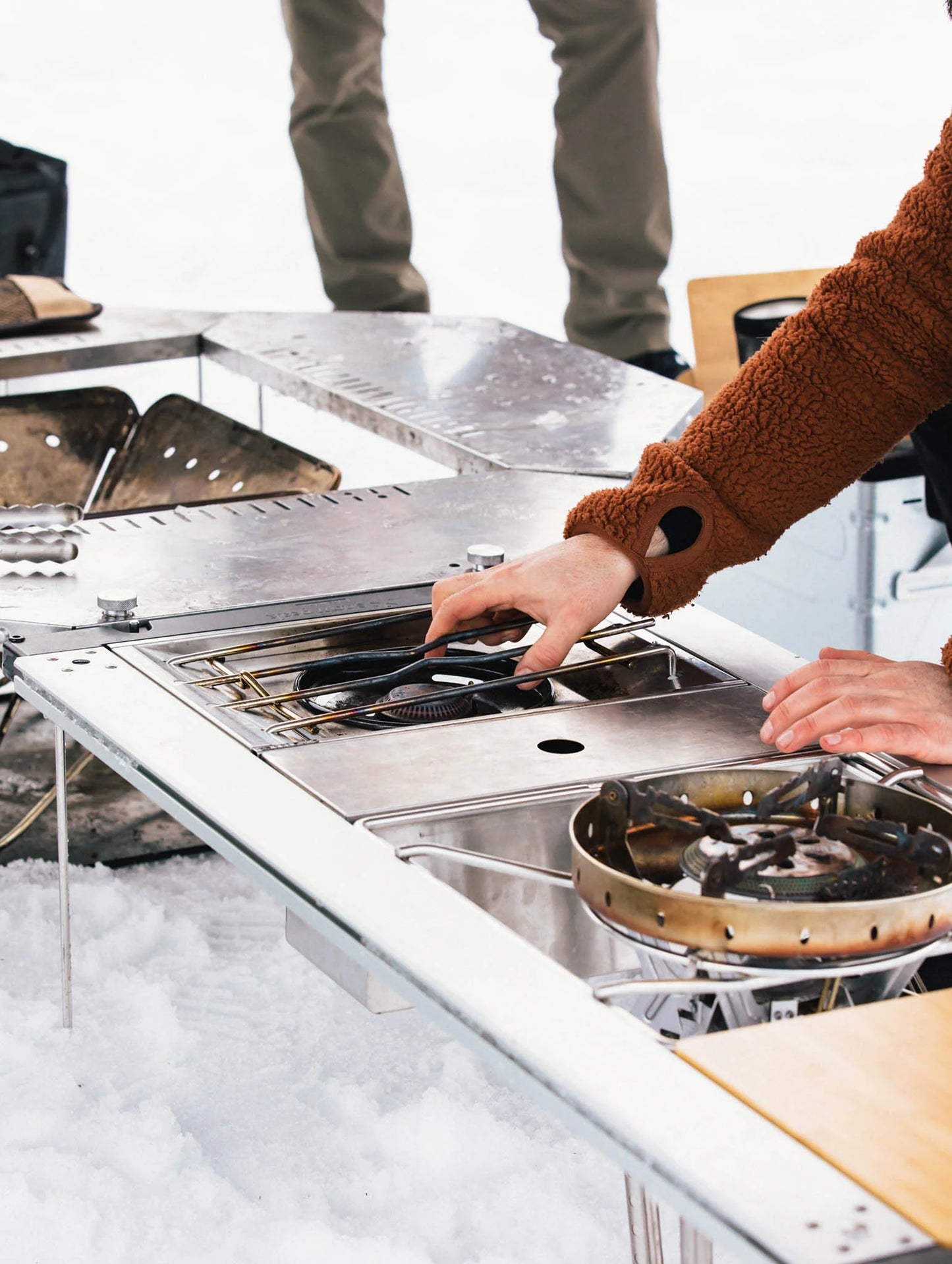 Snow Peak IGT Stainless Box Half Unit (CK-025)