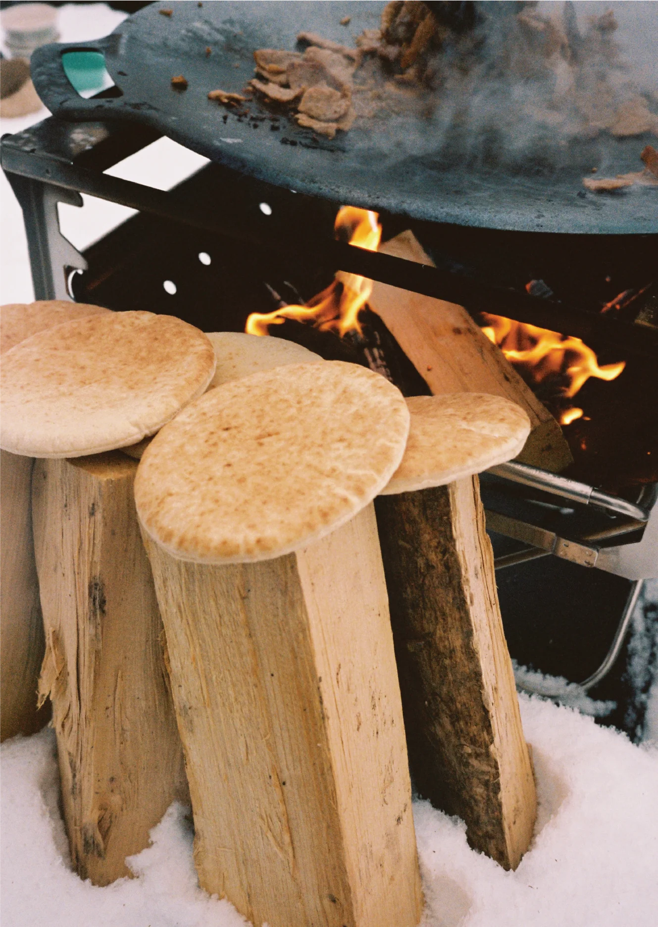 Snow Peak Takibi Fire & Grill Pack & Carry Fireplace Kit (ST-032SETS)
