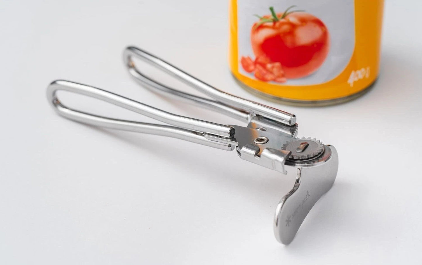 Snow Peak Stainless Rotary Can Opener (CS-036) at Expedition Exchange