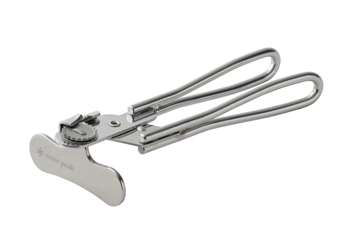 Snow Peak Stainless Rotary Can Opener (CS-036) at Expedition Exchange