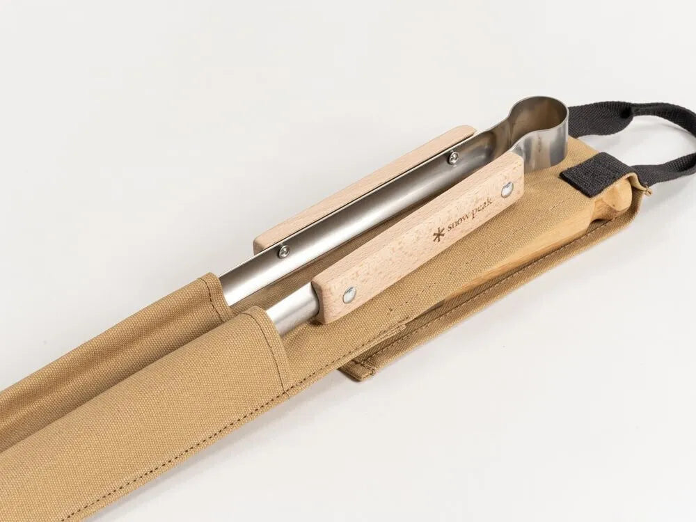 Snow Peak Fire Tongs (N-020) Expedition Exchange Fire Blaster Canvas Case