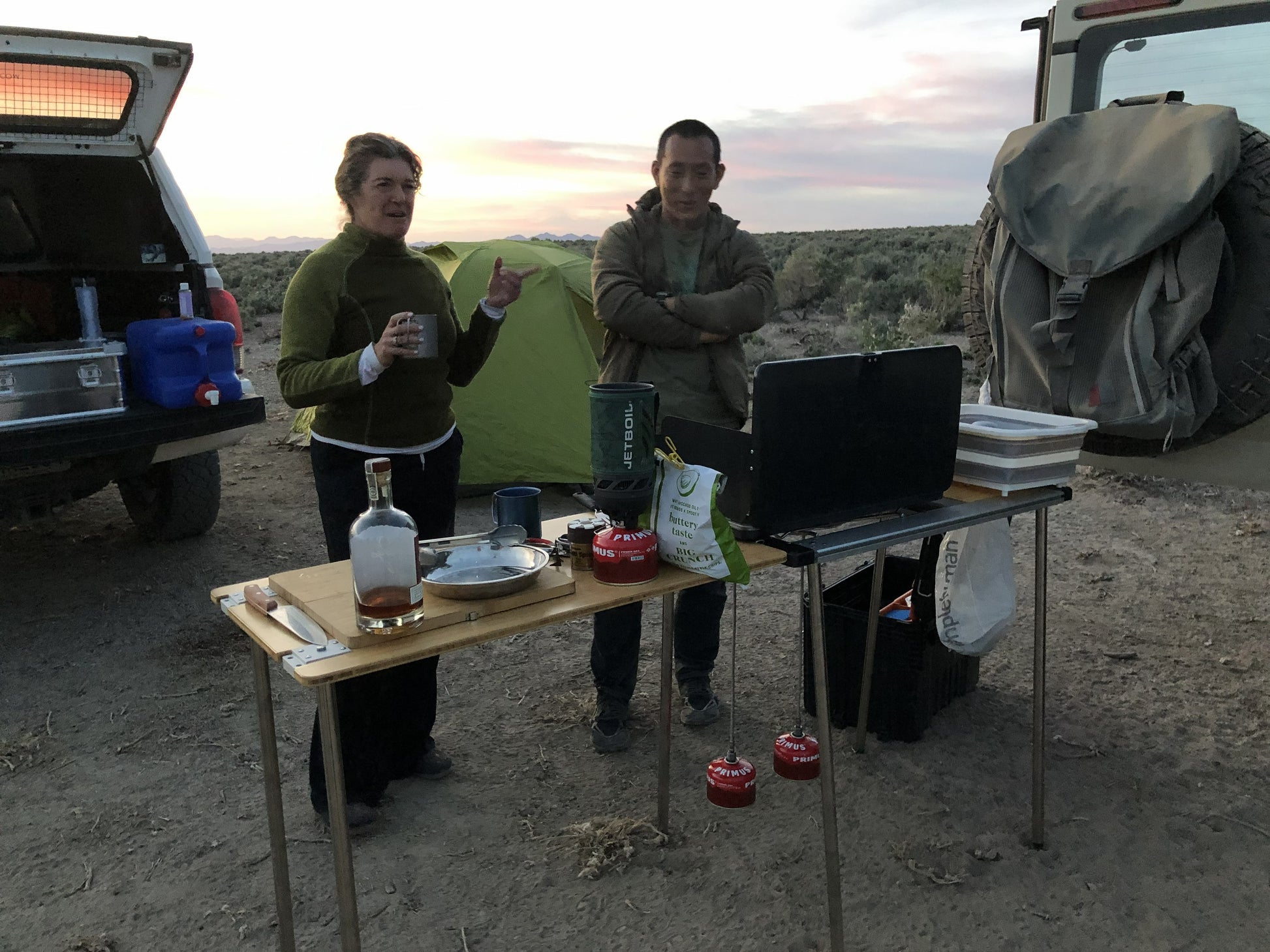 Bamboo Side Table Extension 830 Legs Expedition Exchange