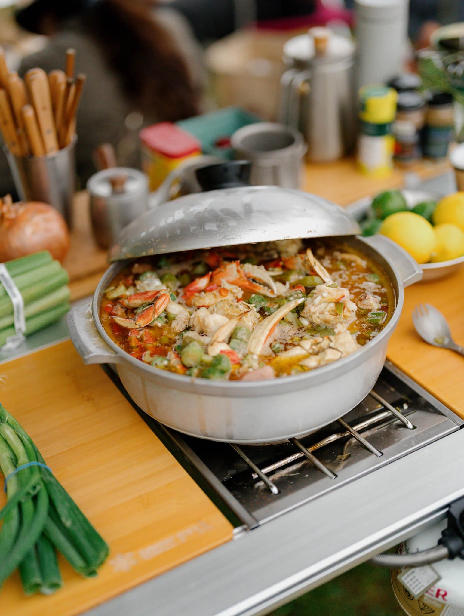 Snow Peak Long Titanium Spork (SCT-014) Flat Burner Bamboo Insert Iron Grill Table IGT Gigapower Isobutane Canister