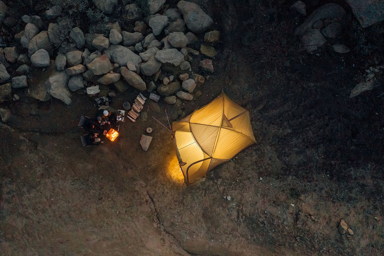 Snow Peak MOSS GREEN Mini Hozuki Lantern (ES-041GR) Expeidtion Exchange My Table Takibi Large Fireplace Dutch Oven Fire Tool