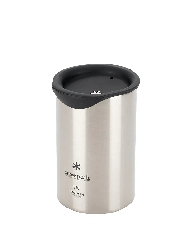 Snow Peak Shimo Can Cooler 350 (TW-355) Silicone Lid to make Insulated Cup