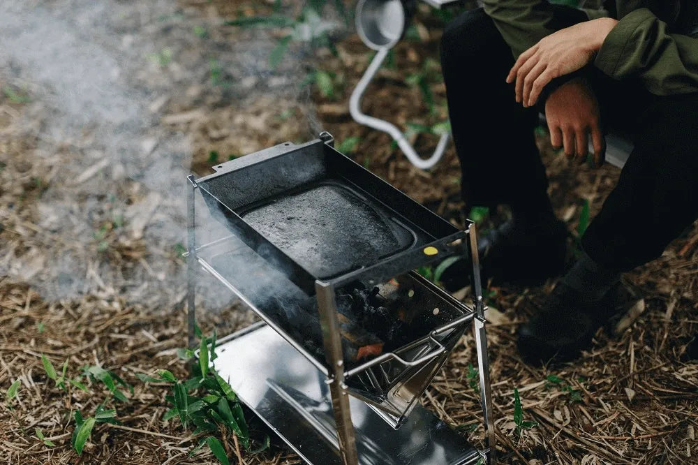 Snow Peak Takibi Solo Pack & Carry Fireplace SR (ST-021)